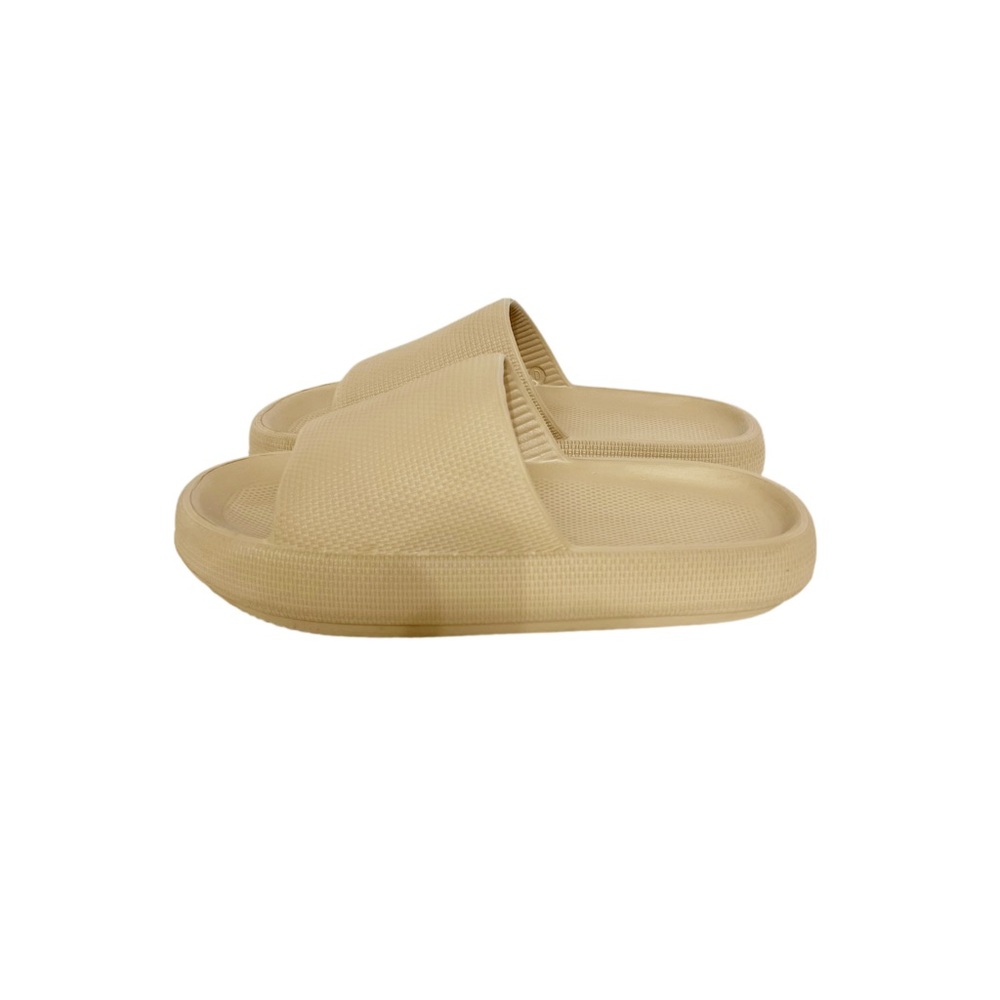 Beige Sootheez Cloud Slides | Super Comfy Everyday Slippers - Picture 3 of 5